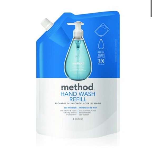 Method Bath Method Gel Hand Soap Refill L X 2 Nwt Sea Mineral Poshmark